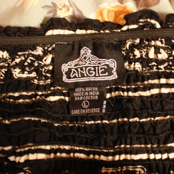 Black Strapless Maxi Dress - Picture 6 of 6